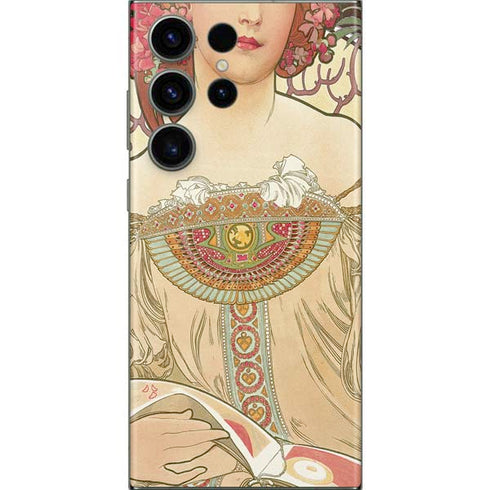 Alphonse Mucha Reverie 1897 Galaxy Skins